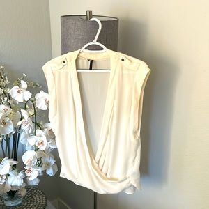 Beautiful sheer droop top